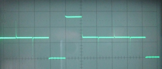 AVR port 1/2 bias waveform